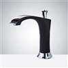 Fontana Commercial Automatic Black And Chrome Sensor Faucet